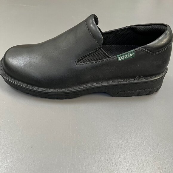 Eastland Women's Newport Comfort Flats Black Leather 3180 Size‎ 11 EUR 42 NEW - Picture 1 of 6